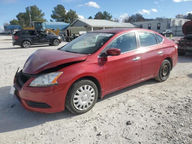  NISSAN SENTRA 2013 Красный