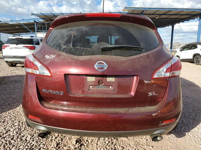  NISSAN MURANO 2012 Бордовий