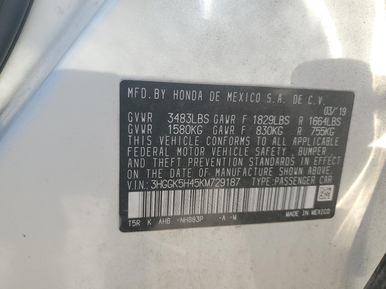 2019 Honda Fit - Image 13