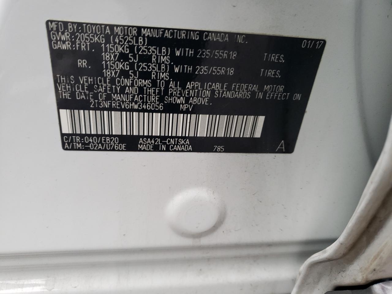 2017 Toyota RAV 4 - Image 16