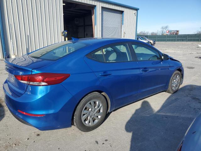  HYUNDAI ELANTRA 2017 Blue