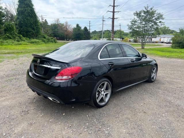 Sedans MERCEDES-BENZ C-CLASS 2015 Black