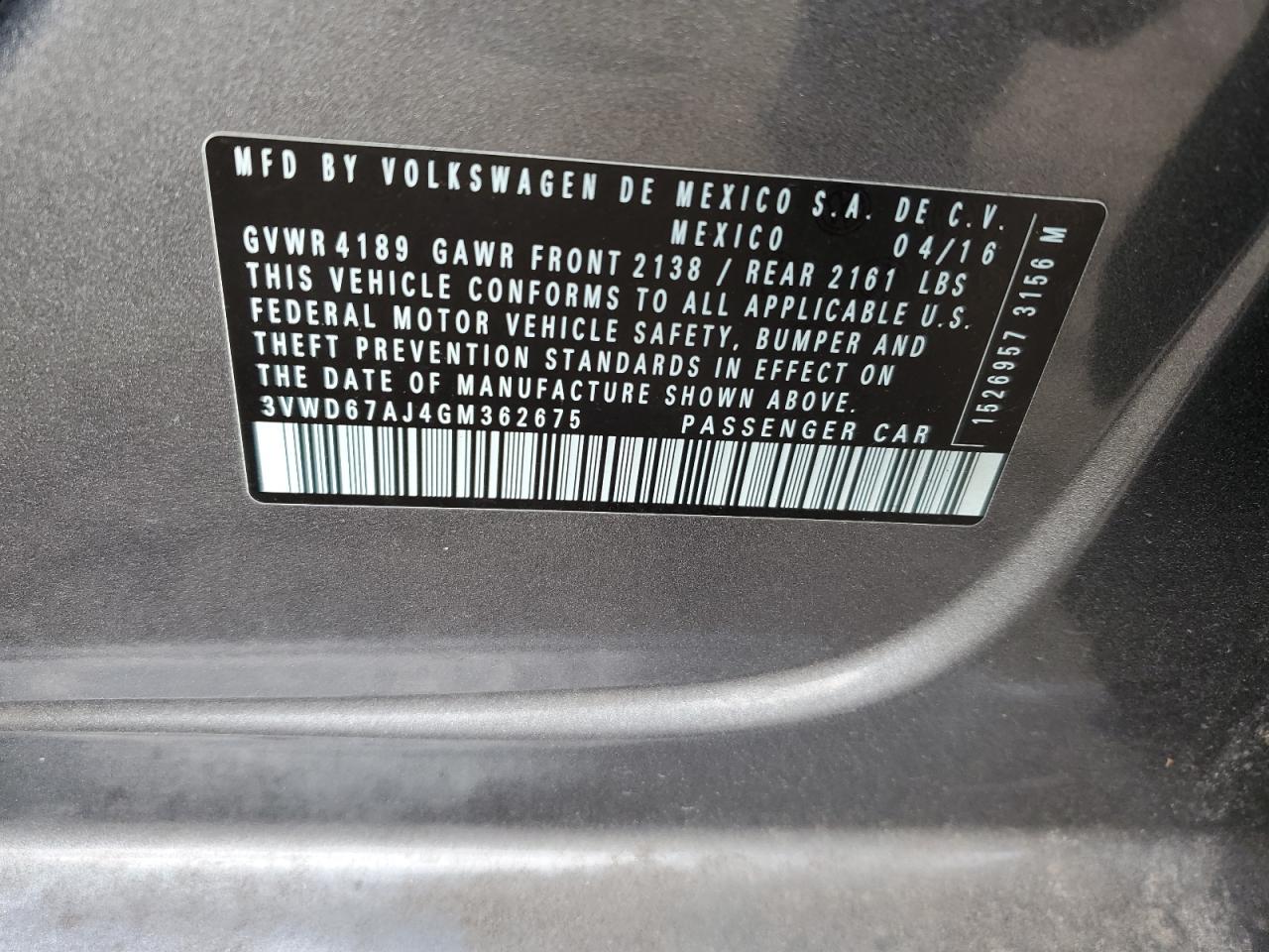 2016 Volkswagen Jetta - Image 12