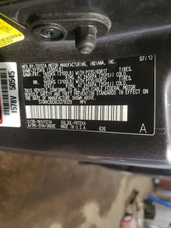 2012 Toyota Sienna - Image 14