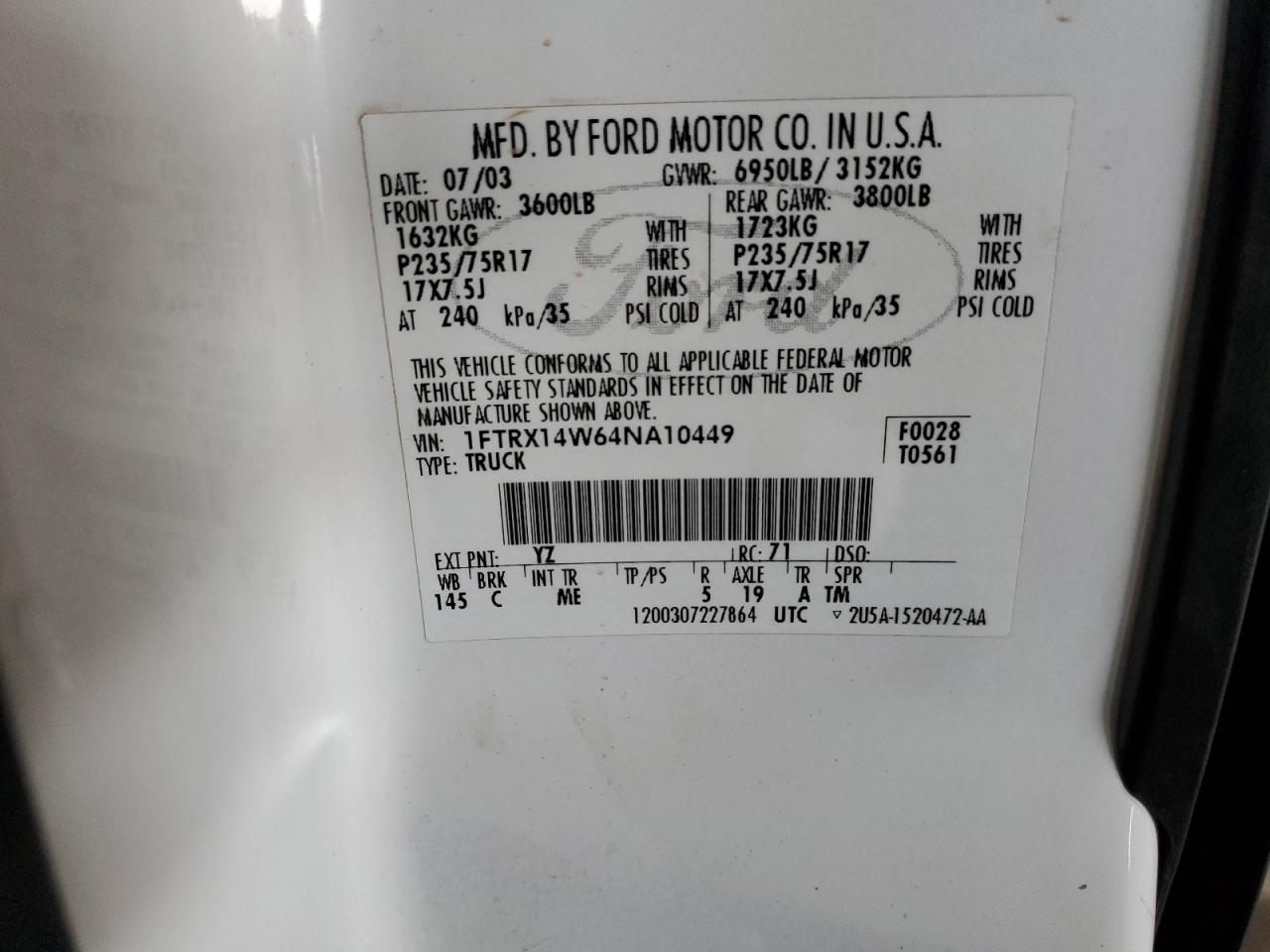 2004 Ford F-150 - Image 14