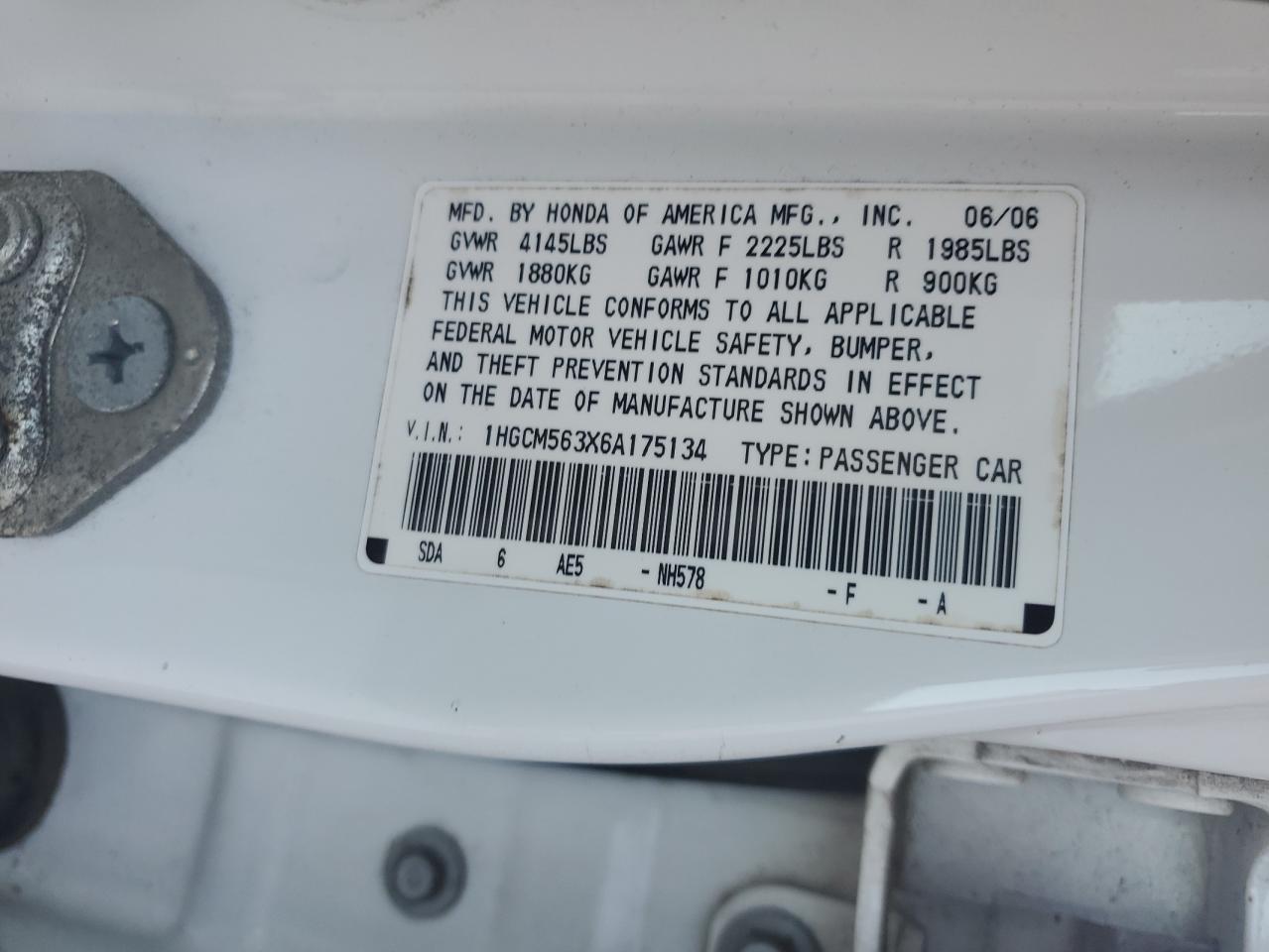 2006 Honda Accord - Image 13