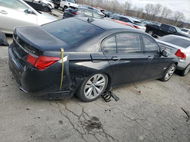 Sedans BMW 7 SERIES 2012 Czarny