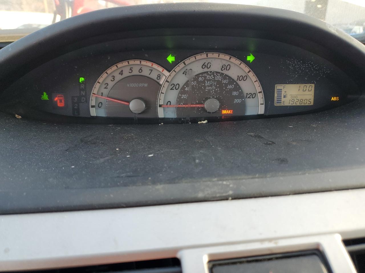 TOYOTA YARIS 2008 VIN JTDBT923381295726 zdjęcie 9
