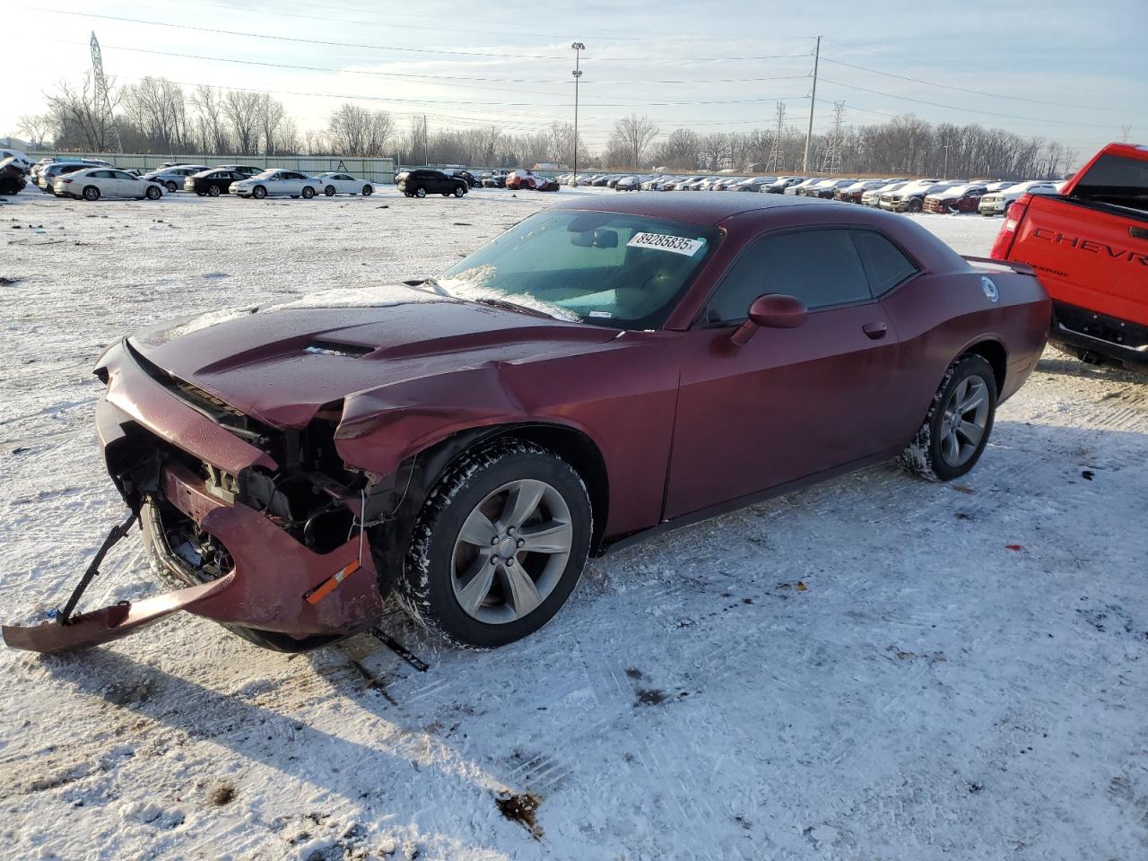 2020 Dodge Challenger Sxt for Sale in Woodhaven, MI - Front End