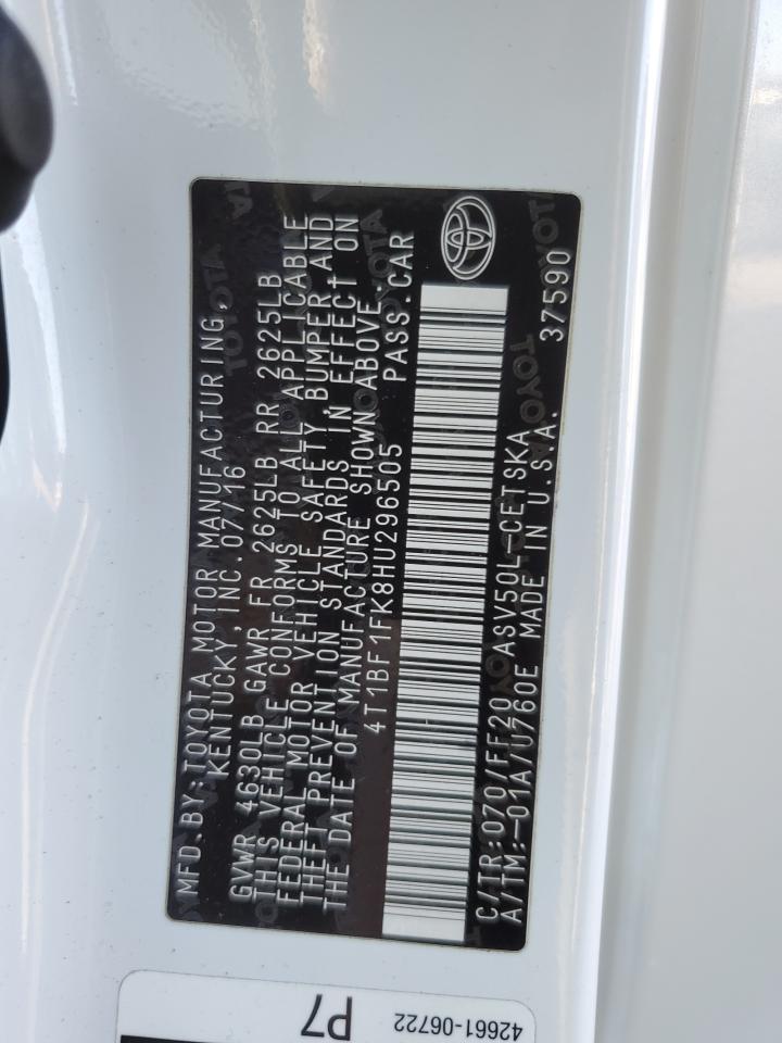 2017 Toyota Camry - Image 12