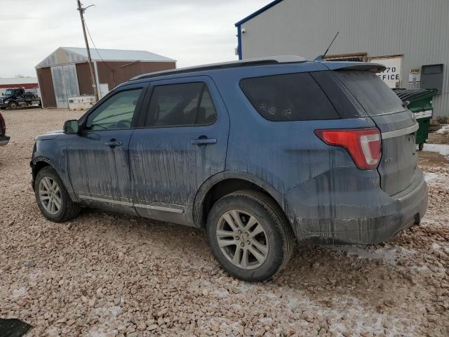  FORD EXPLORER 2018 Blue