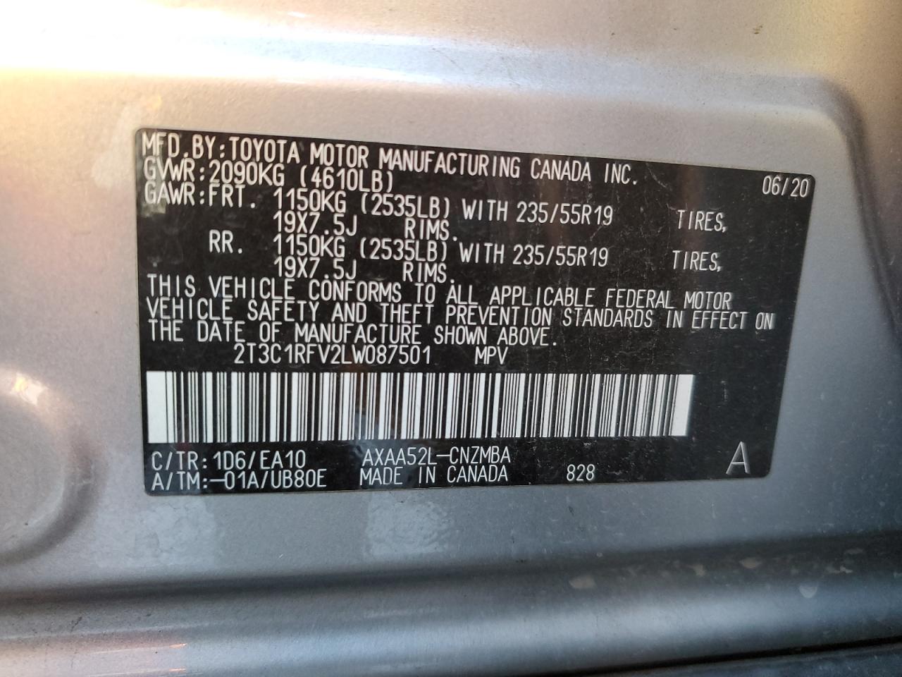 2020 Toyota RAV 4 - Image 15