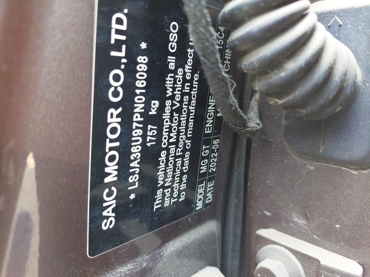 LSJA36U97PN016098 - 2023 KIA EV6 GT LIN - #89227585