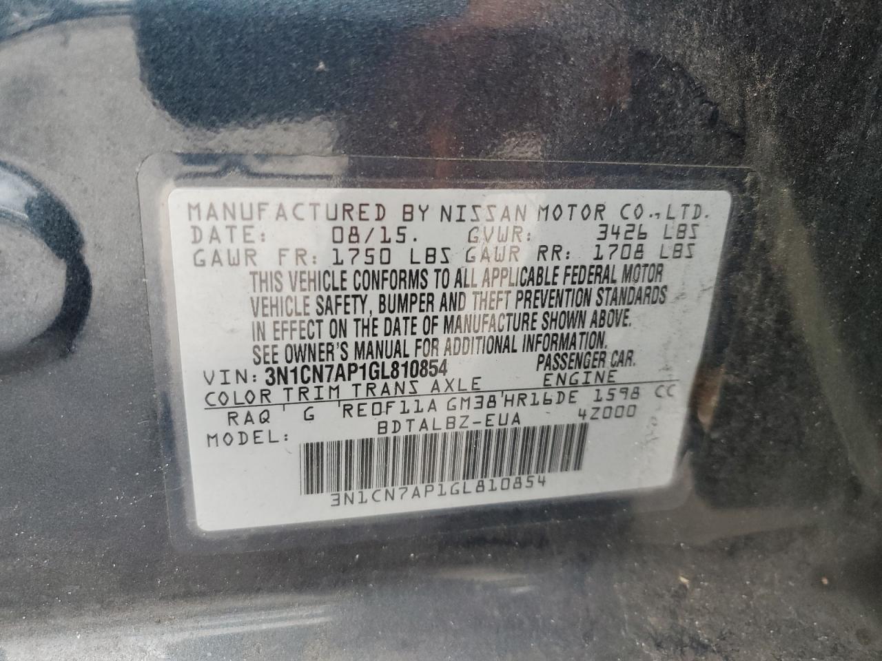 2016 Nissan Versa - Image 12