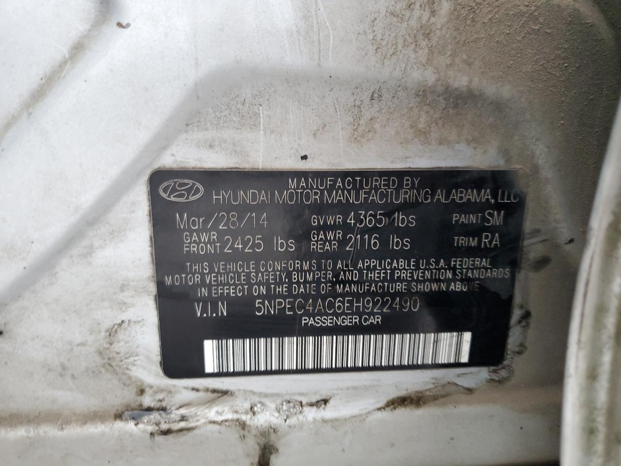 2014 Hyundai Sonata - Image 13