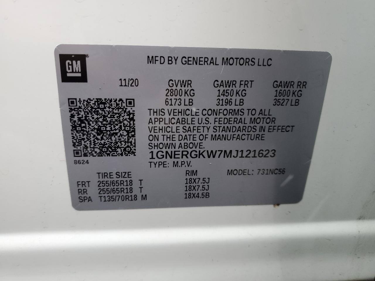 2021 Chevrolet Traverse - Image 13