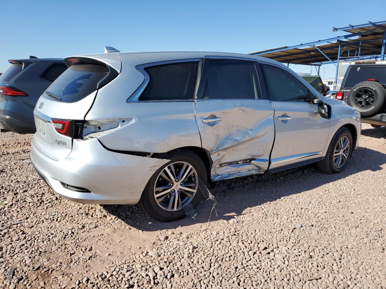 2020 Infiniti Qx60 Luxe silver null gas 5N1DL0MM1LC510491 photo #4