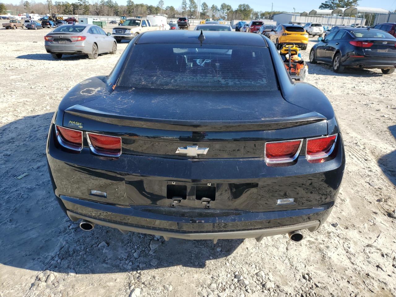 VIN 2G1FF1E36D9127017 2013 CHEVROLET CAMARO no.6