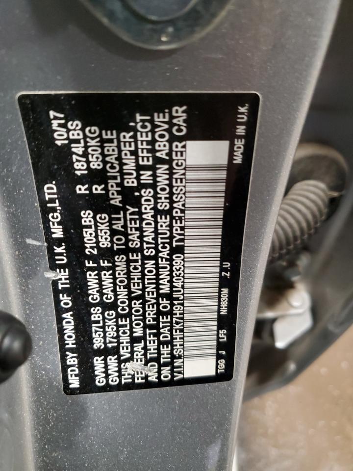 2018 Honda Civic - Image 12