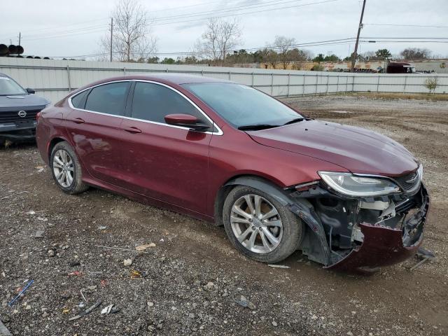 Седани CHRYSLER 200 2017 Бордовий