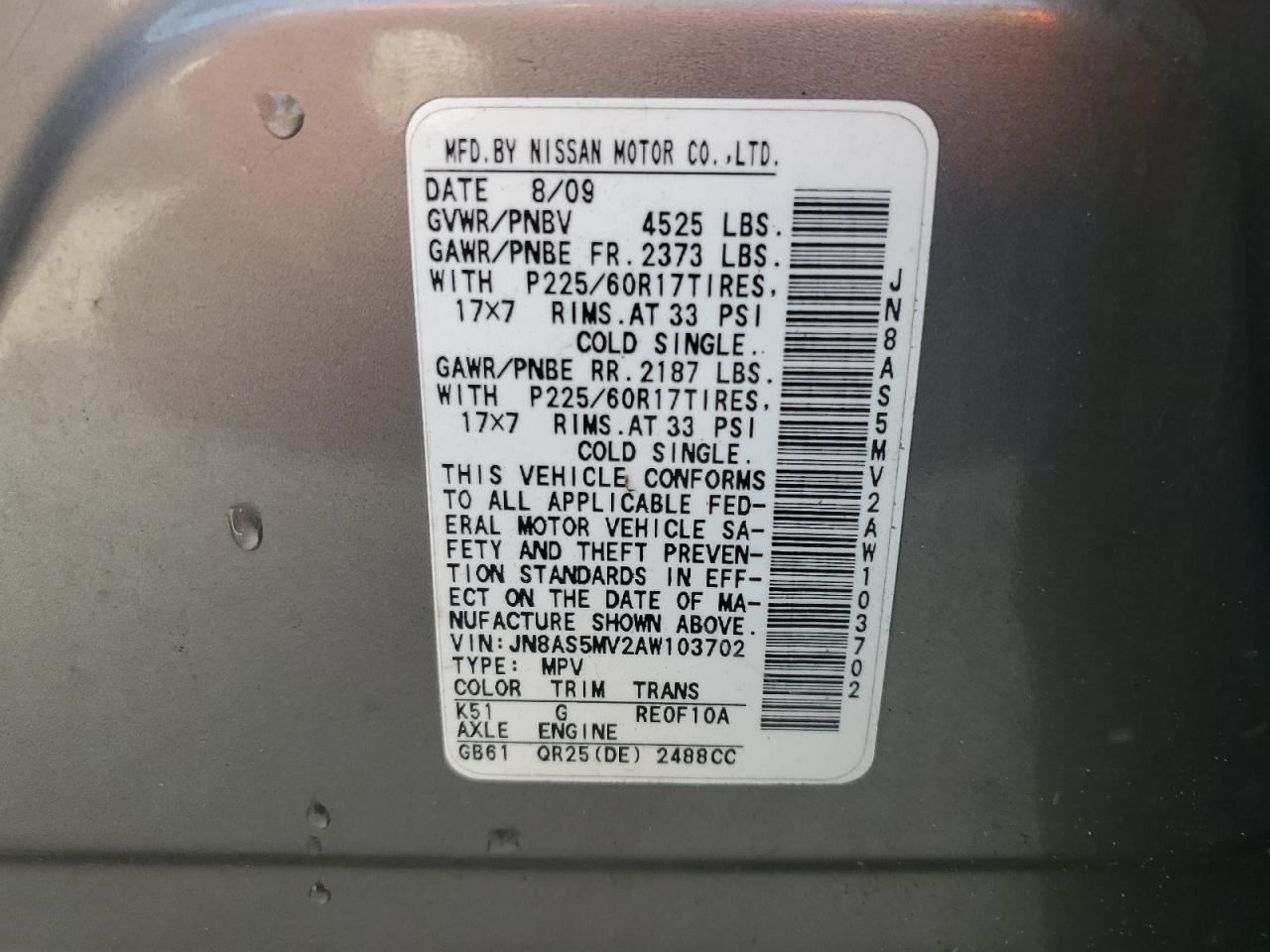 2010 Nissan Rogue - Image 14