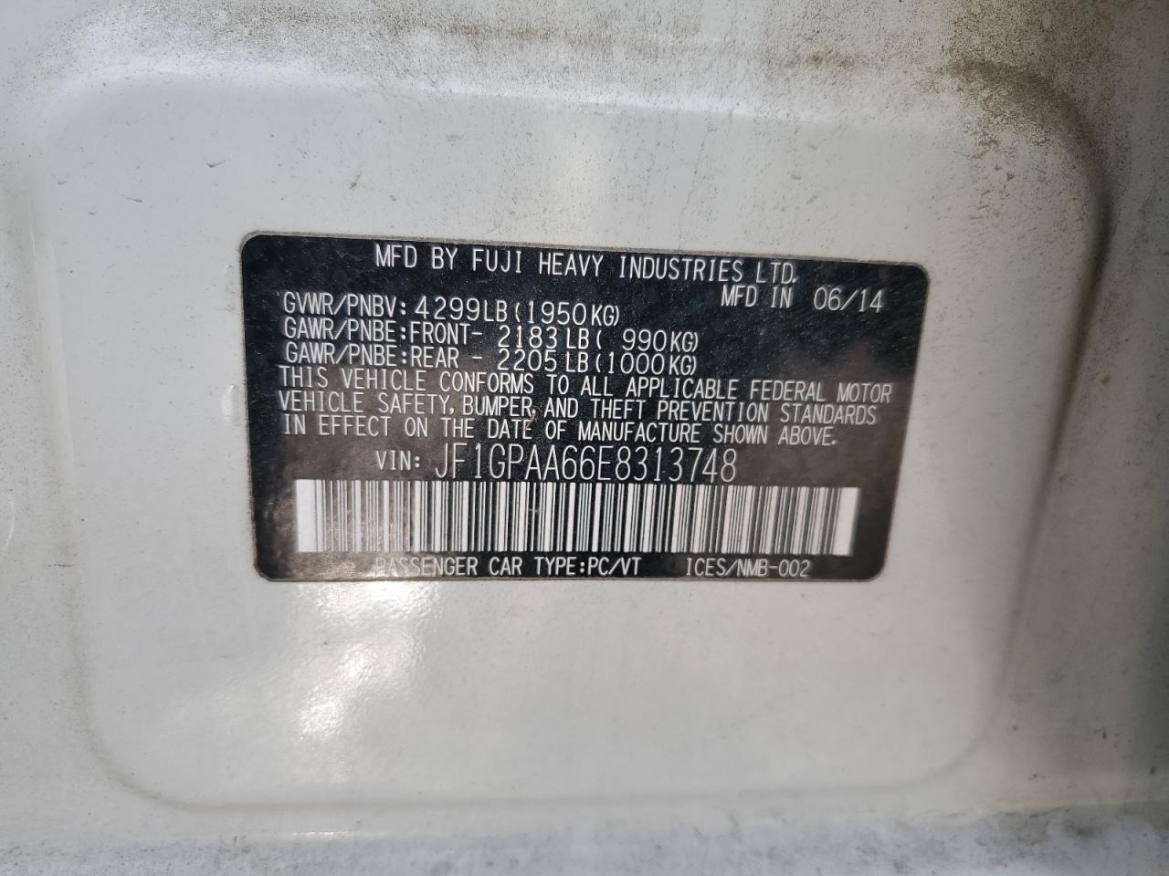 2014 Subaru Impreza - Image 12