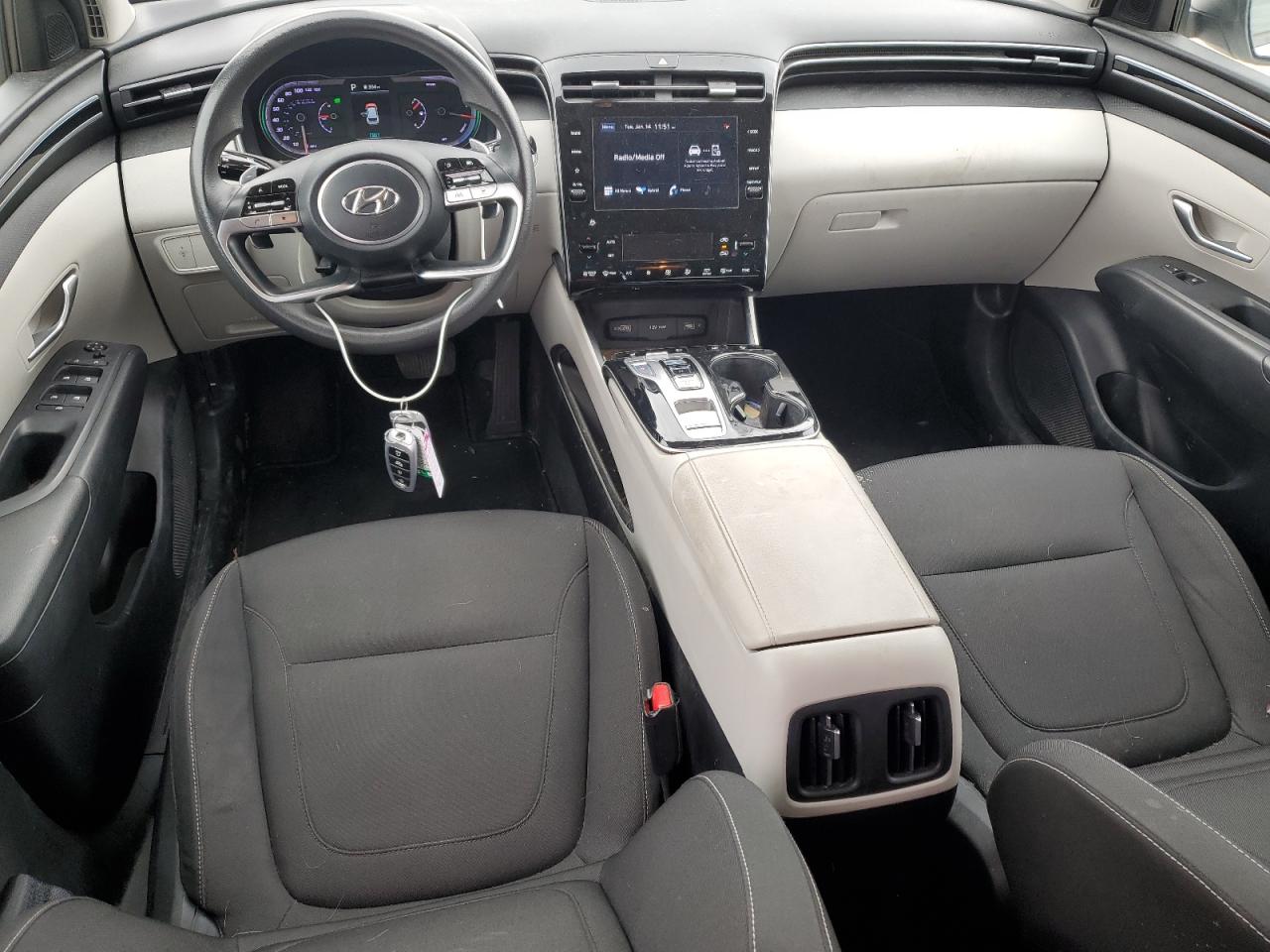 2022 Hyundai Tucson Blue VIN: KM8JBCA1XNU020694 Lot: 88148005