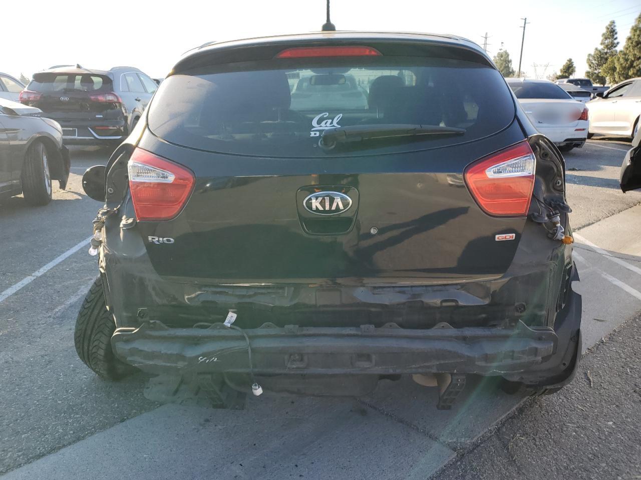 VIN KNADM5A30D6319197 2013 KIA RIO no.6