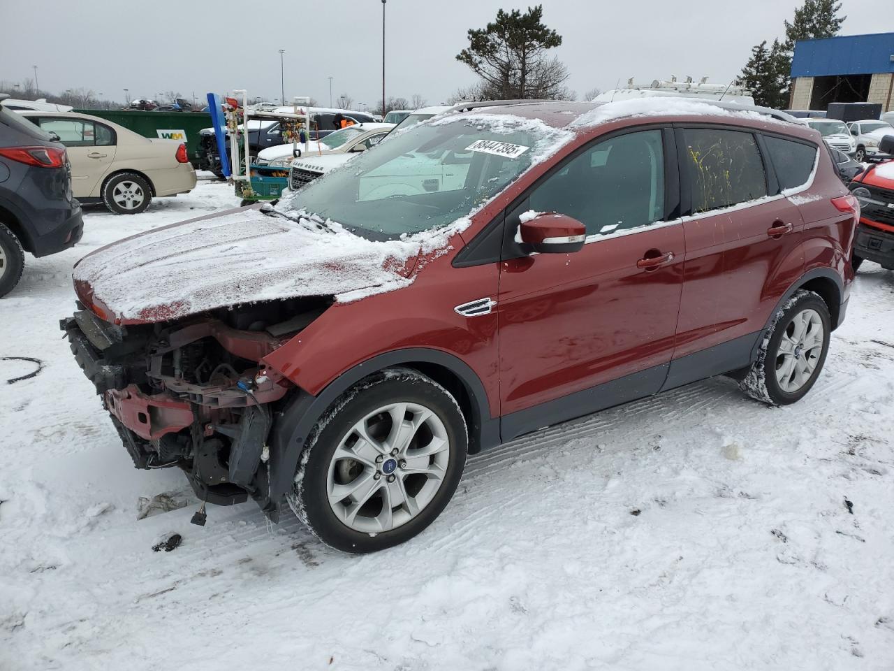 VIN 1FMCU0JX3EUA51811 2014 FORD ESCAPE no.1