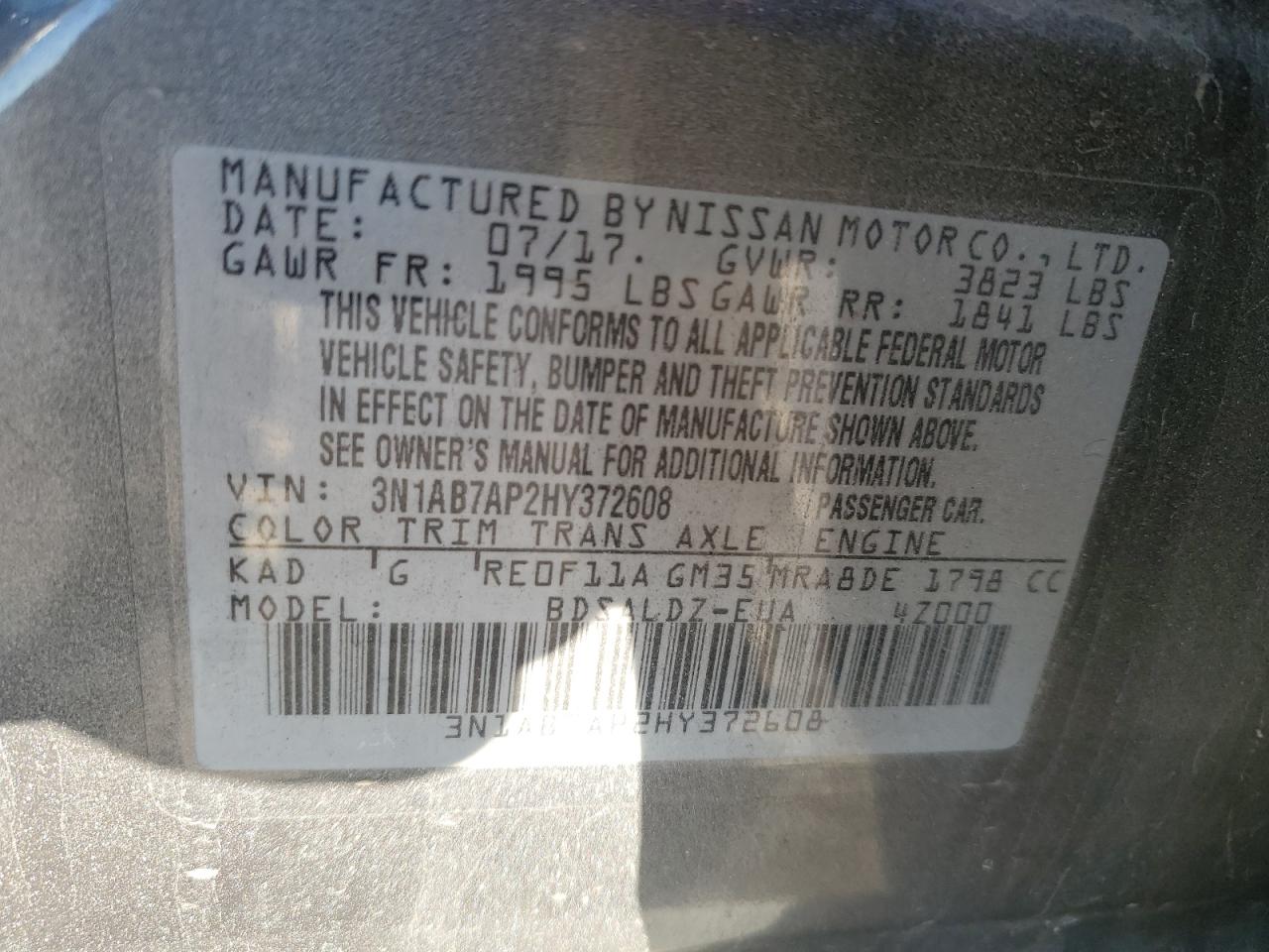 2017 Nissan Sentra - Image 13