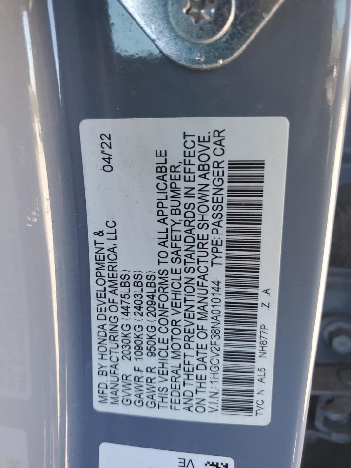 2022 Honda Accord - Image 12