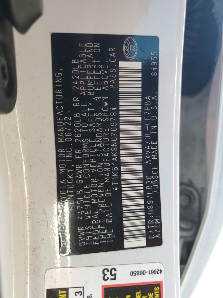 2022 Toyota Camry - Image 12
