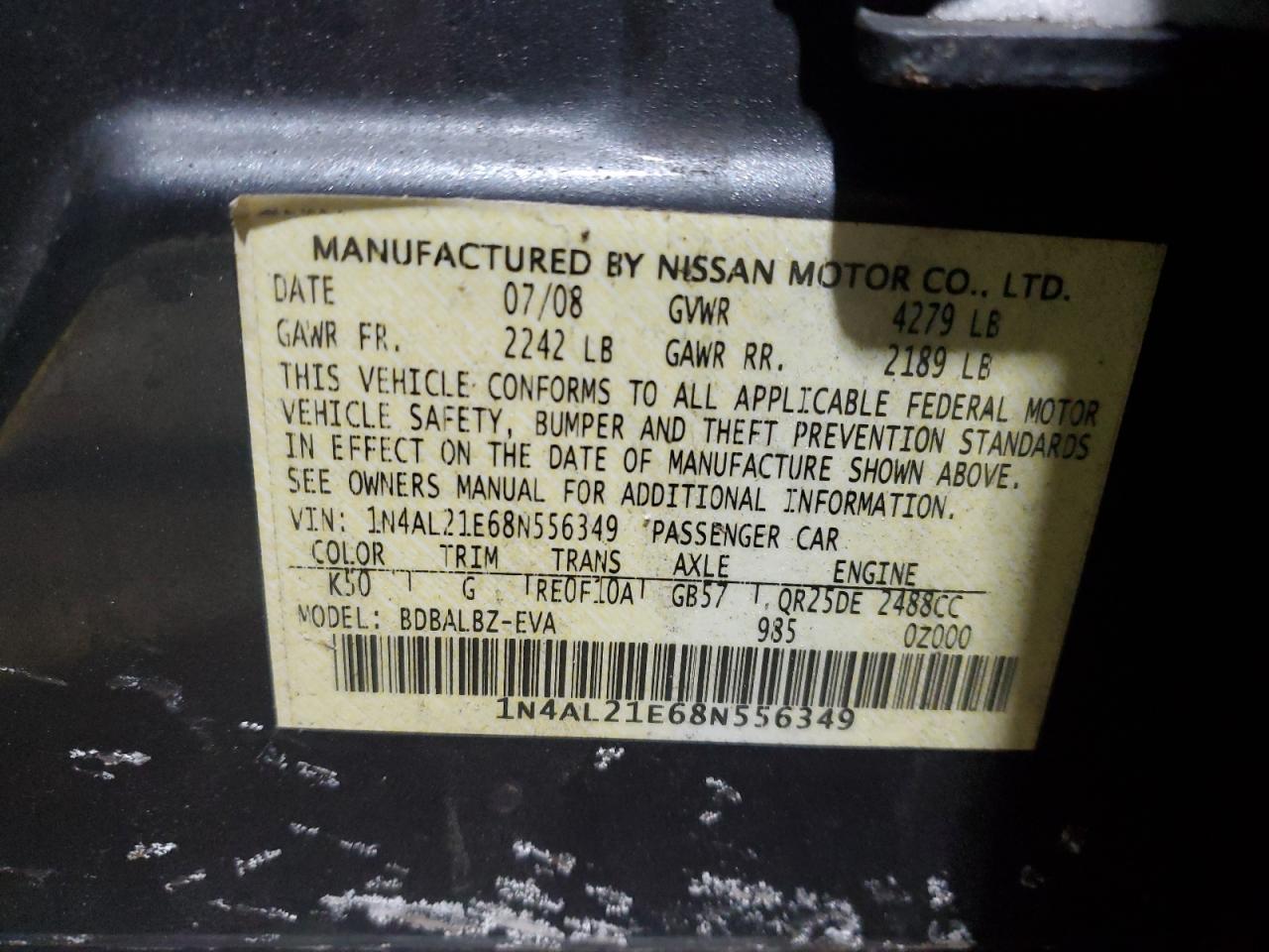 2008 Nissan Altima - Image 13