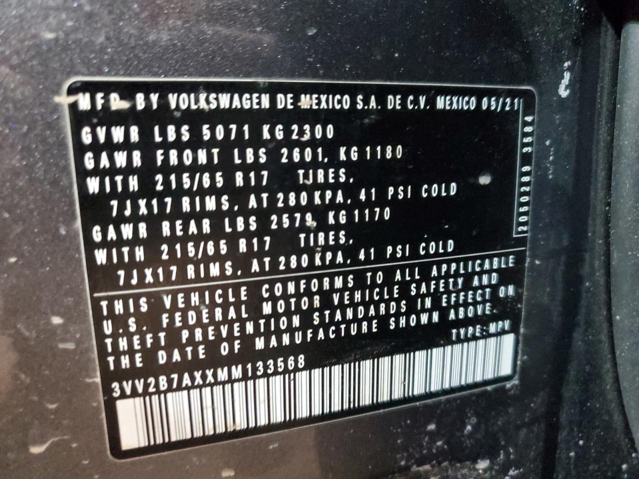 2021 Volkswagen Tiguan - Image 13
