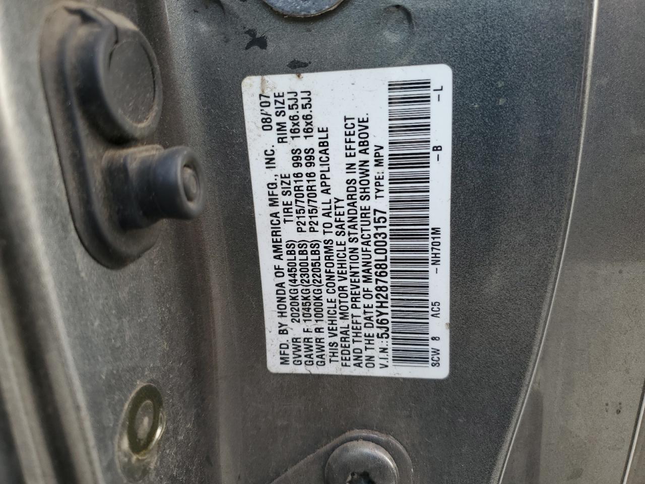 2008 Honda Element - Image 12