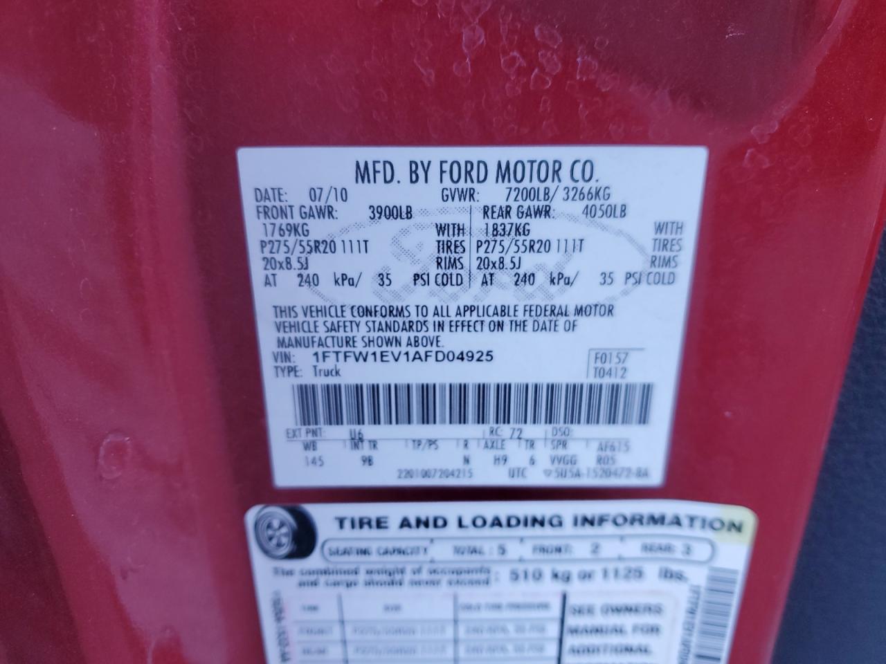 2010 Ford F-150 - Image 12
