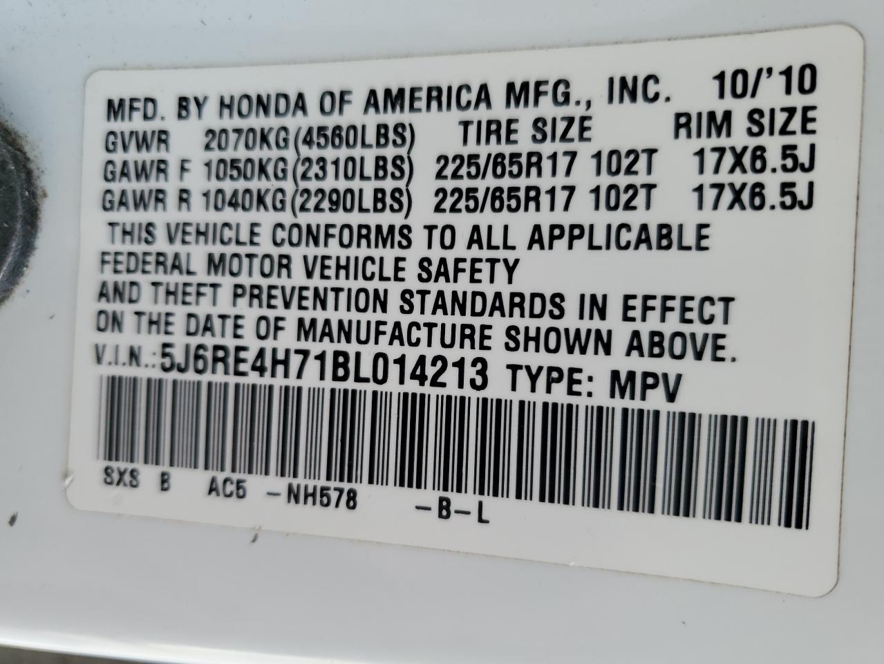 2011 Honda CR-V - Image 14