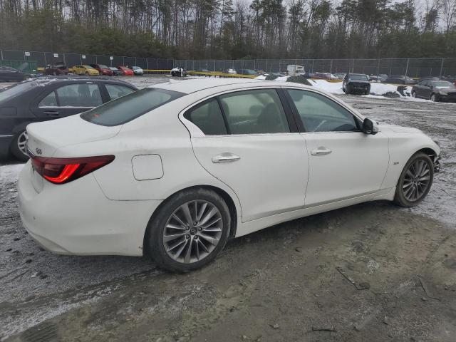  INFINITI Q50 2020 Білий