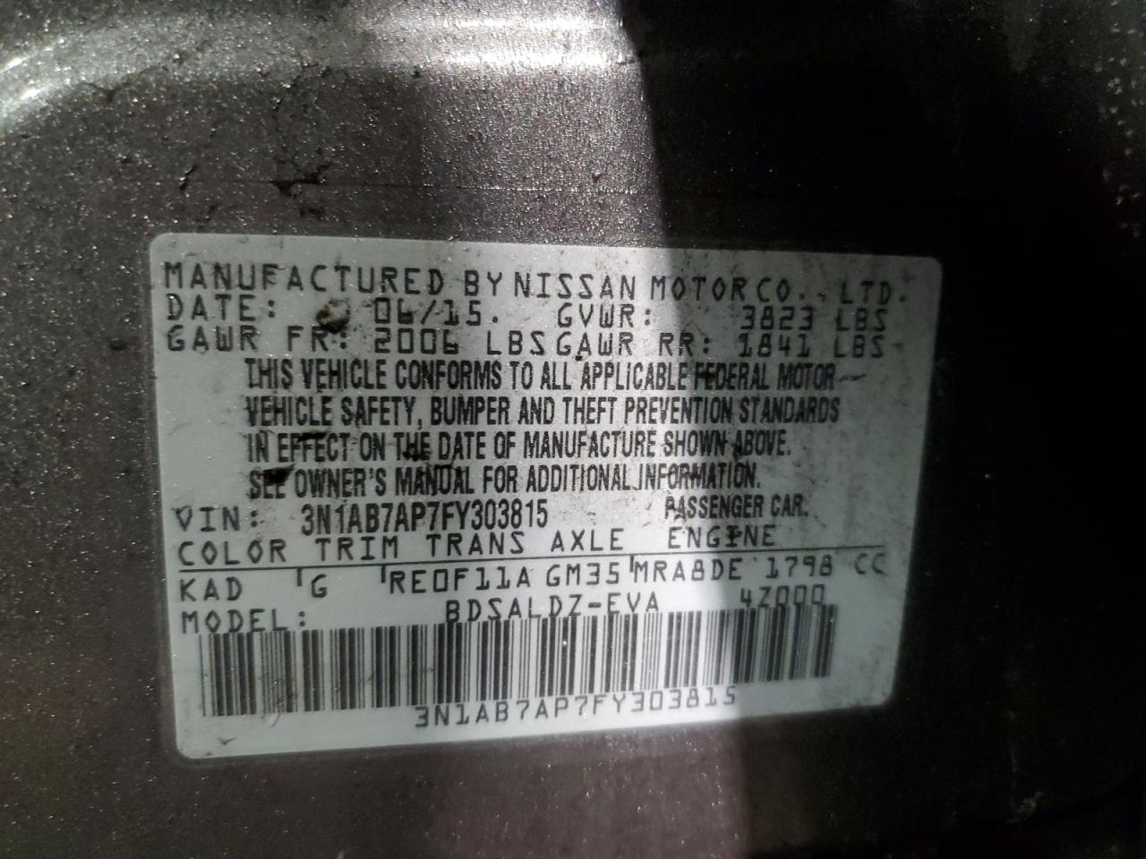 2015 Nissan Sentra - Image 14