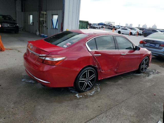  HONDA ACCORD 2016 Red