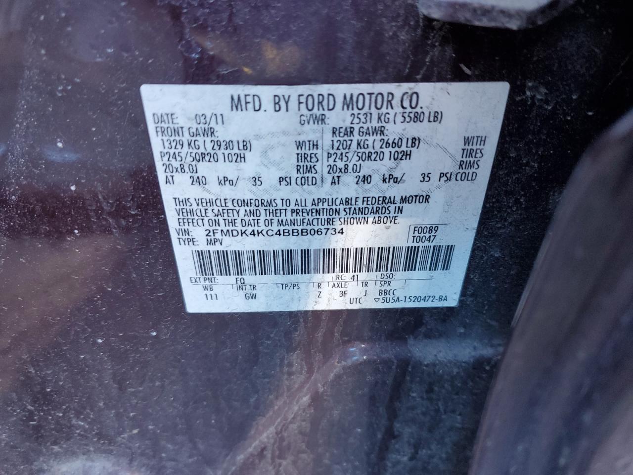 2011 Ford Edge - Image 12