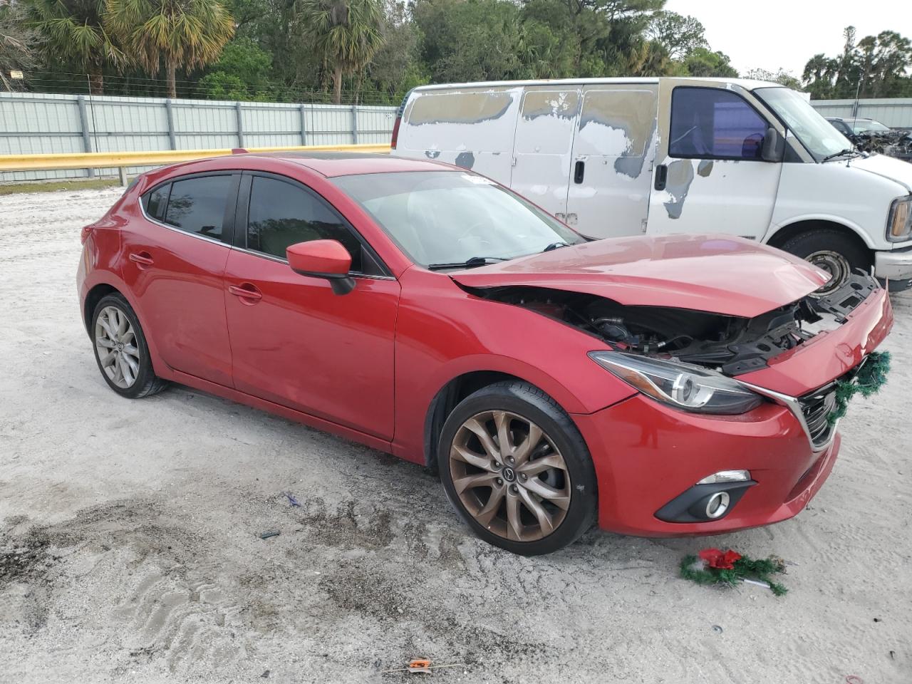 VIN JM1BM1M34E1104077 2014 MAZDA 3 no.4