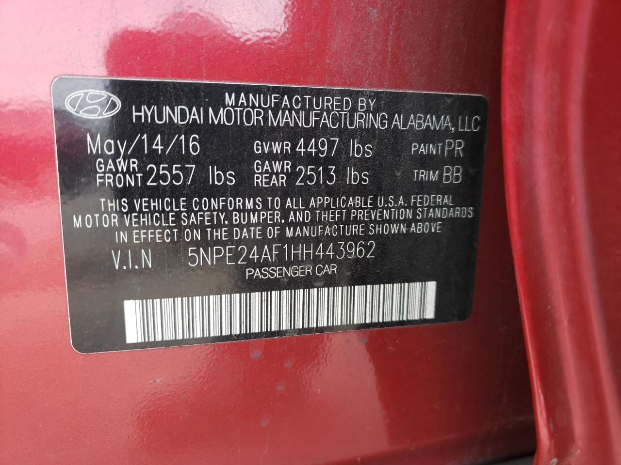 2017 Hyundai Sonata - Image 12