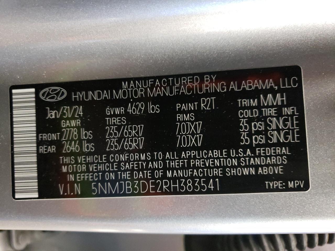 2024 Hyundai Tucson - Image 14
