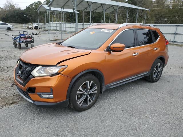  NISSAN ROGUE 2017 Оранжевый