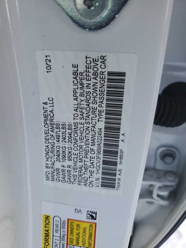 2021 Honda Accord - Image 14