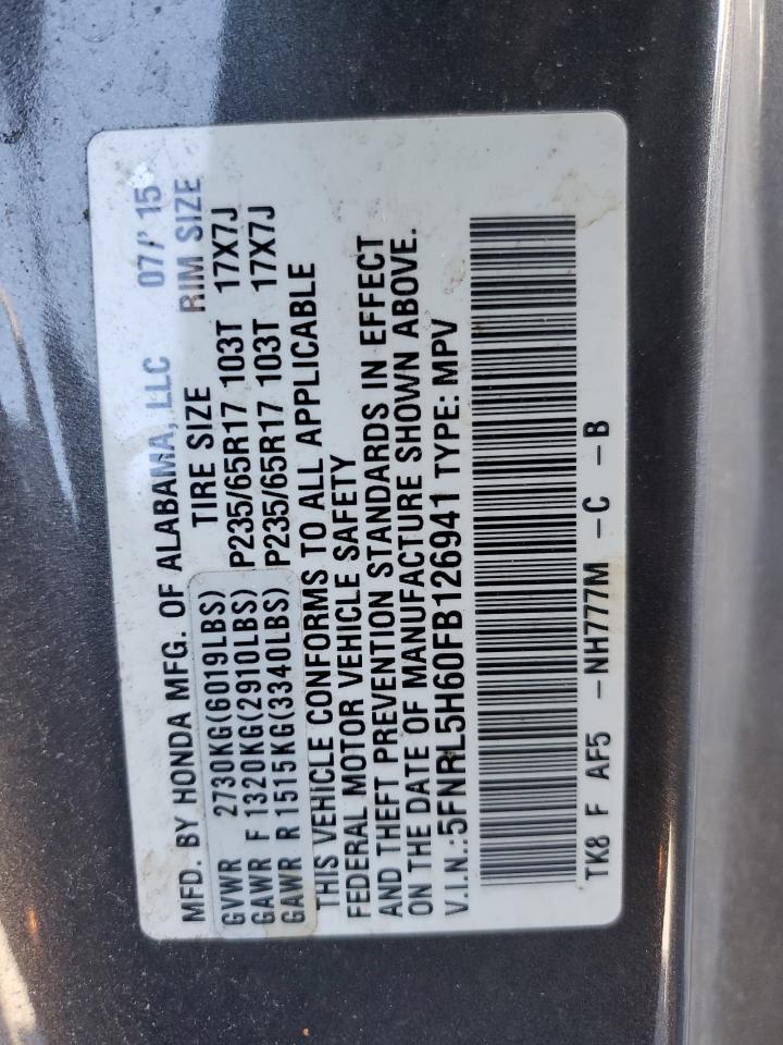 2015 Honda Odyssey - Image 15