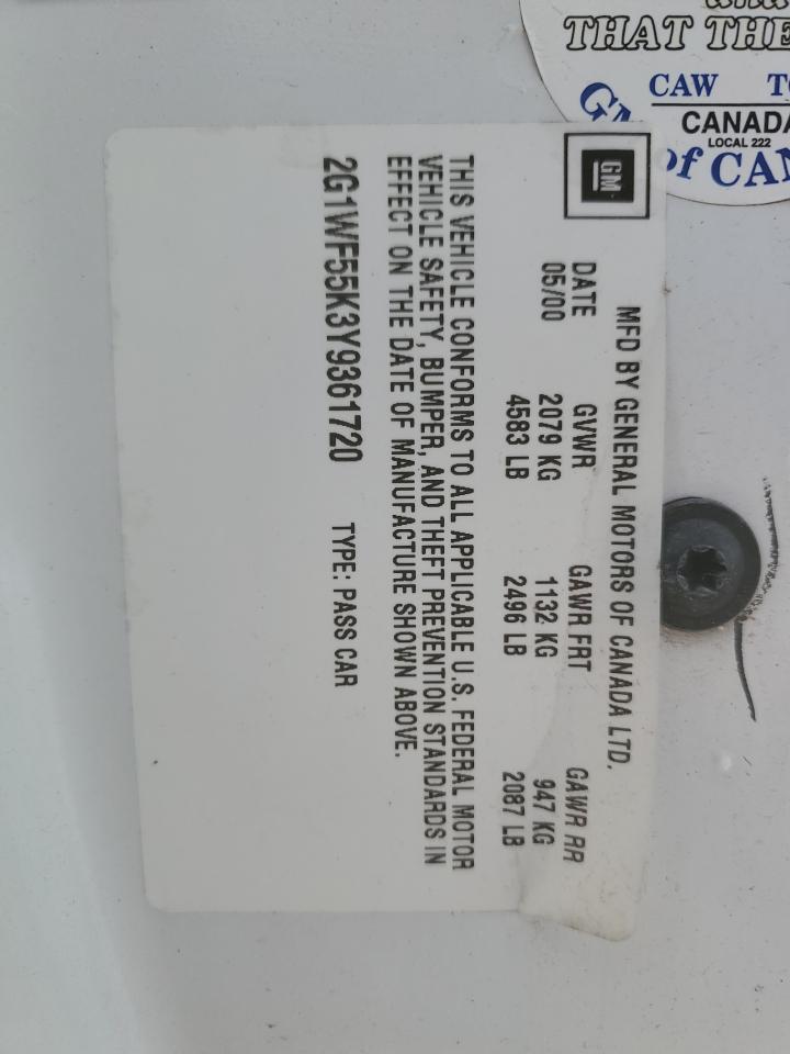 2000 Chevrolet Impala - Image 12