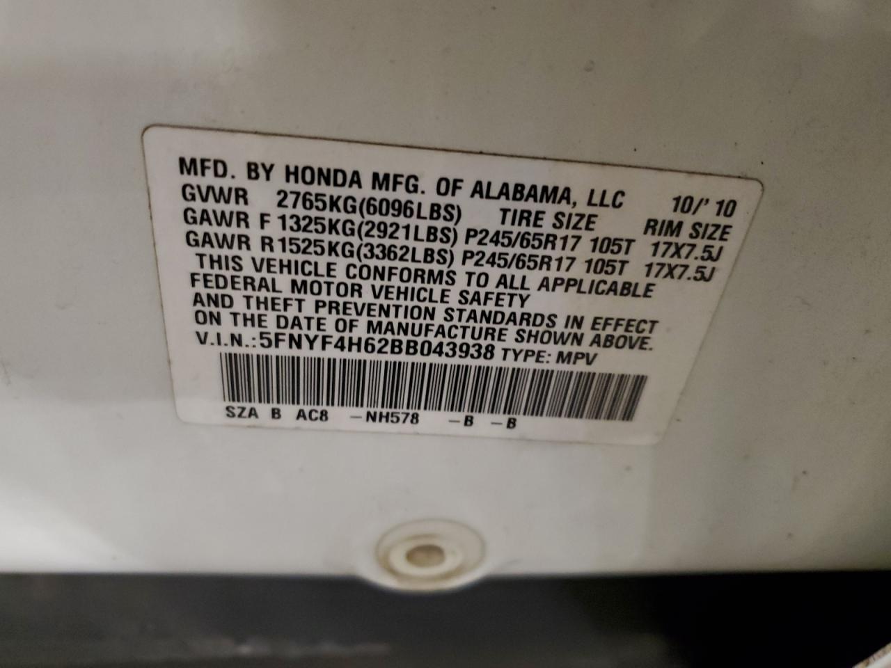 2011 Honda Pilot - Image 13
