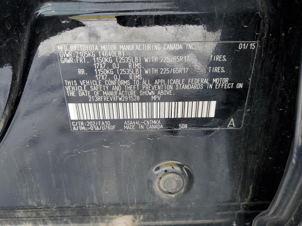 2015 Toyota RAV 4 - Image 14